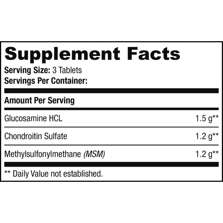 San Nutrition Glucosamine Chondroitin with MSM 90 tablets