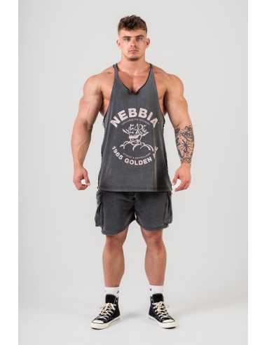 Washed Muscle Back Stringer GOLDEN AGE