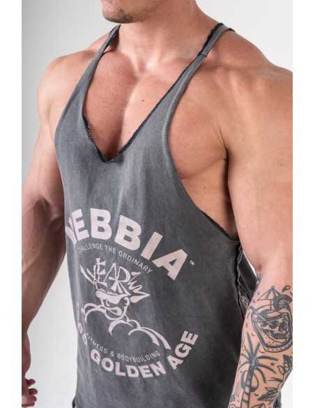 Washed Muscle Back Stringer GOLDEN AGE