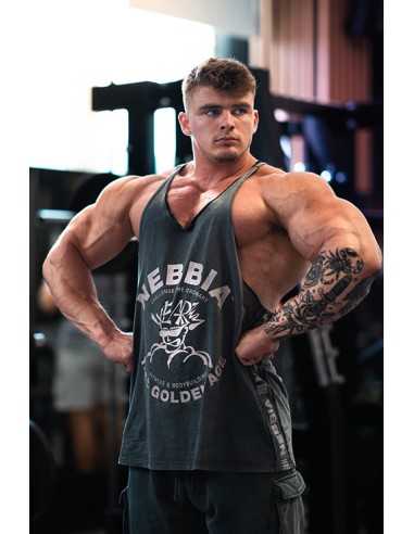 Washed Muscle Back Stringer GOLDEN AGE