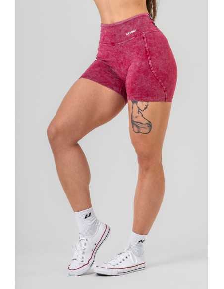 Washed High Waisted Leggings Shorts HERITAGE