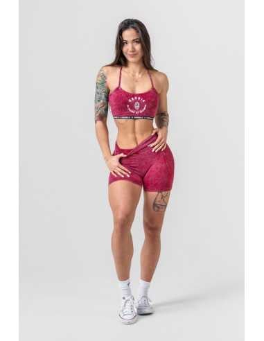 Washed High Waisted Leggings Shorts HERITAGE
