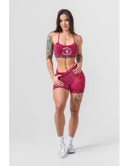 Washed High Waisted Leggings Shorts HERITAGE