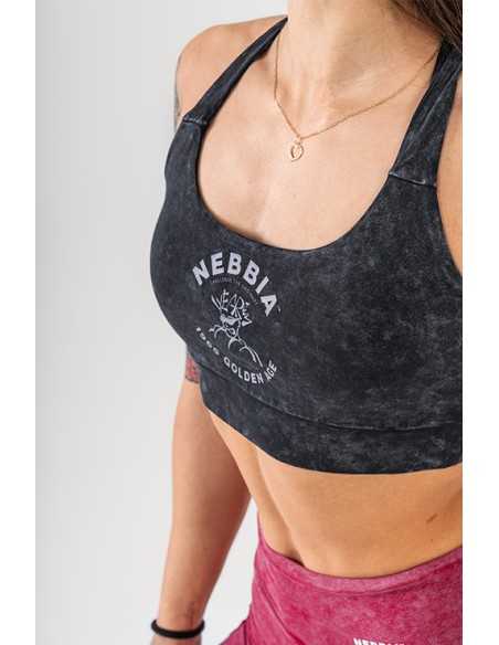 Washed Medium-Support Sports Bra GOLDEN AGE