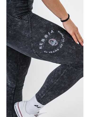 Washed High Waisted Leggings GYM WARRIOR