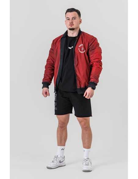 Washed Men's Bomber Jacket LEGEND