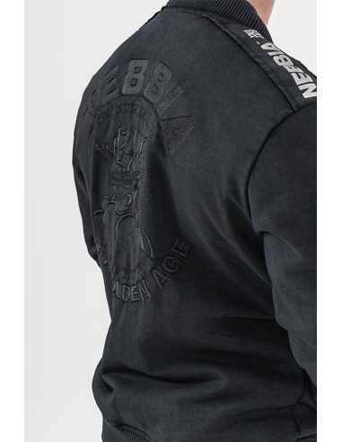 Washed Men's Bomber Jacket LEGEND