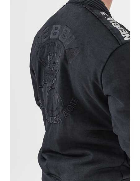 Washed Men's Bomber Jacket LEGEND