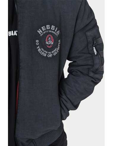 Washed Men's Bomber Jacket LEGEND