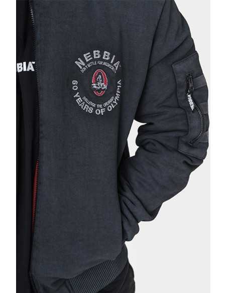 Washed Men's Bomber Jacket LEGEND