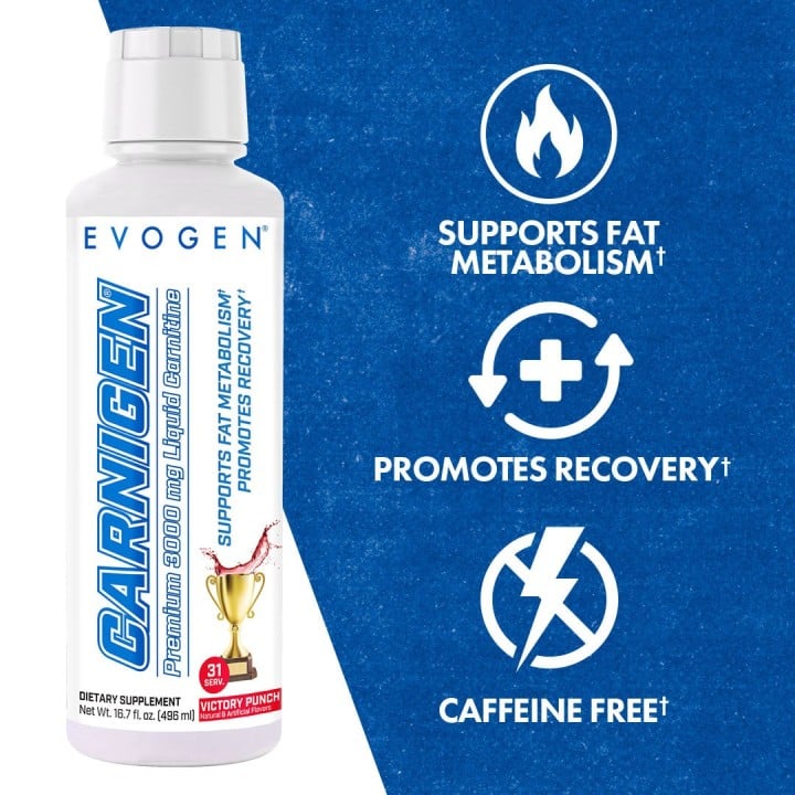 Carnigen Liquid 498 ml Evogen: Carnitina Liquida