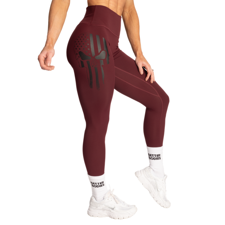 Skull Core Leggings - Sports Leggings Elasticized and Breathable • Better Bodies