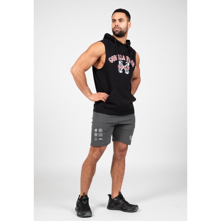 Chico S/L Hooded T-Shirt - tank top with hood for training