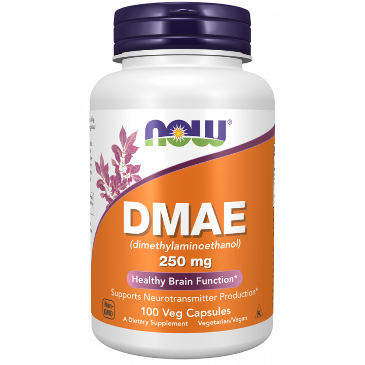 DMAE 250 mg 100 Veg Caps Now Foods