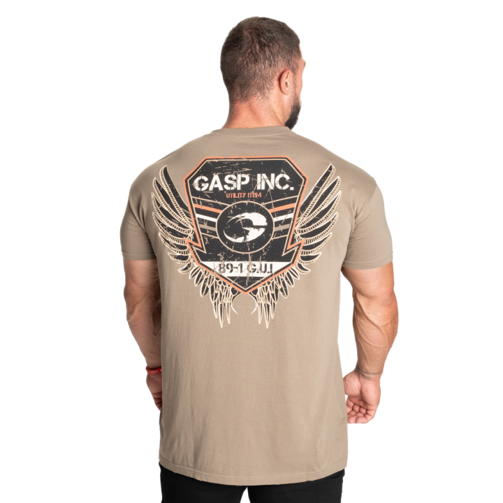 Utility Street Tee Washed Black - T-shirt Sportiva e Casual | GASP