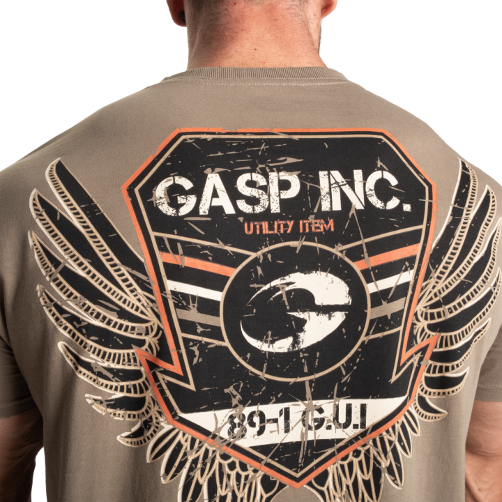 Utility Street Tee Washed Black - T-shirt Sportiva e Casual | GASP