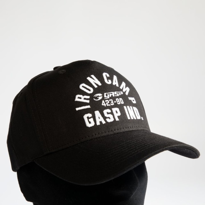 Throwback HC Cap Black - Cappellino Sportivo Regolabile | GASP