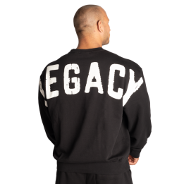 Legacy Sweater Black - Resistant Sports Sweater Features Features
