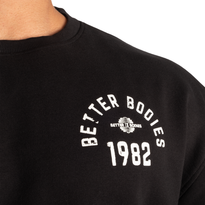Legacy Sweater Black - Resistant Sports Sweater Features Features