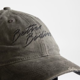 Vintage Cap Washed Anthracite - Cappellino Sportivo Vintage | Better Bodies