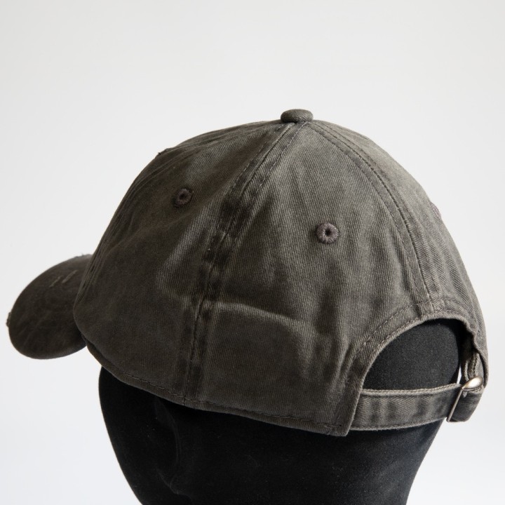 Vintage Cap Washed Anthracite - Cappellino Sportivo Vintage | Better Bodies