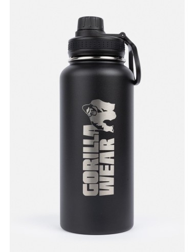 Insulated Stainless Steel Water Bottle 1000ML - Black