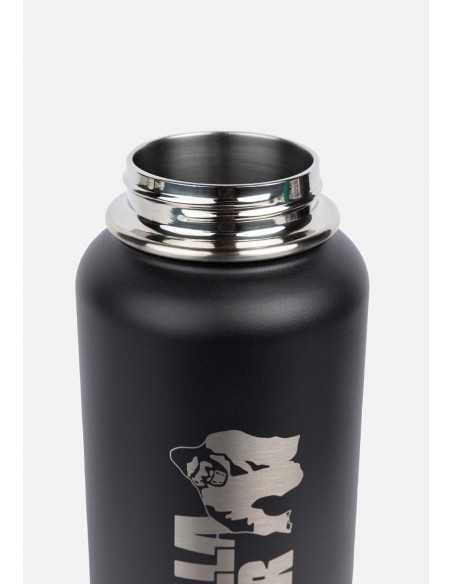 Insulated Stainless Steel Water Bottle 1000ML - Black