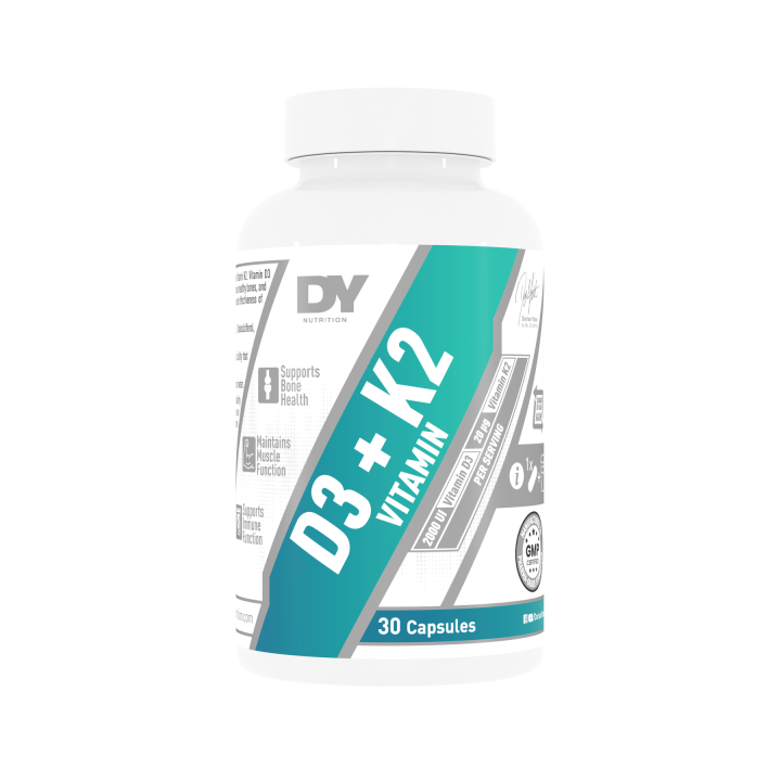 Vitamin D3 + K2 Capsules 30 Caps Dorian Yates