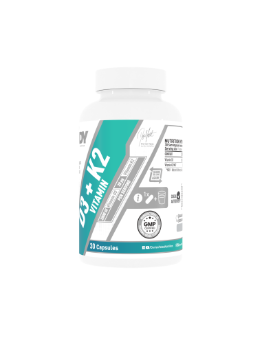 Vitamin D3 + K2 Capsules 30 caps