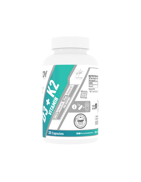 Vitamin D3 + K2 Capsules 30 caps