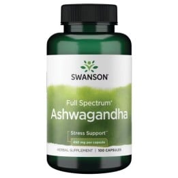 Swanson Full Spectrum Ashwagandha 450 mg 100 caps