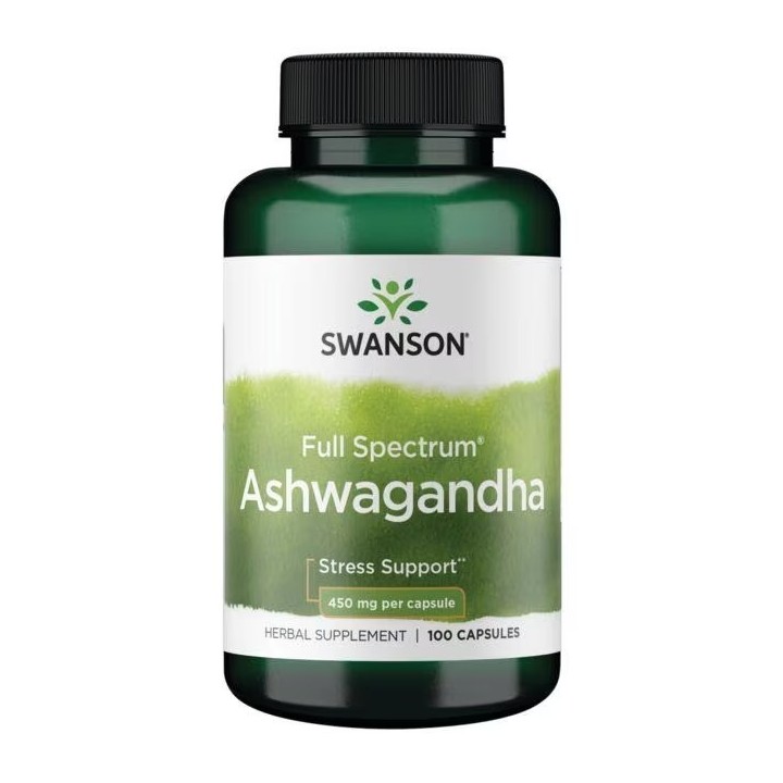 Swanson Full Spectrum Ashwagandha 450 mg 100 caps