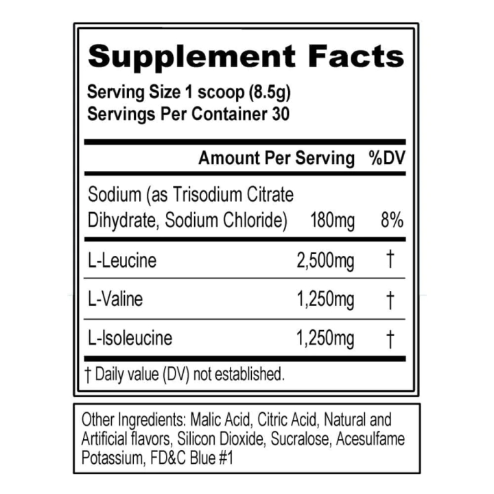 BCAA 5000 Powder - Evlution Nutrition: Crescita Muscolare Ottimale