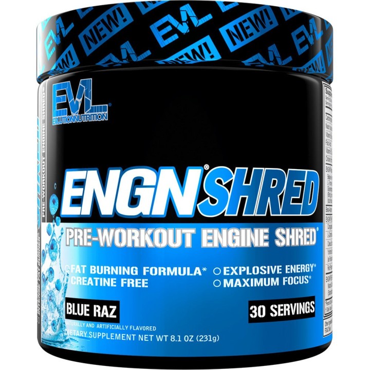 Evlution Nutrition ENGN Shred Pre-Workout Potenziato