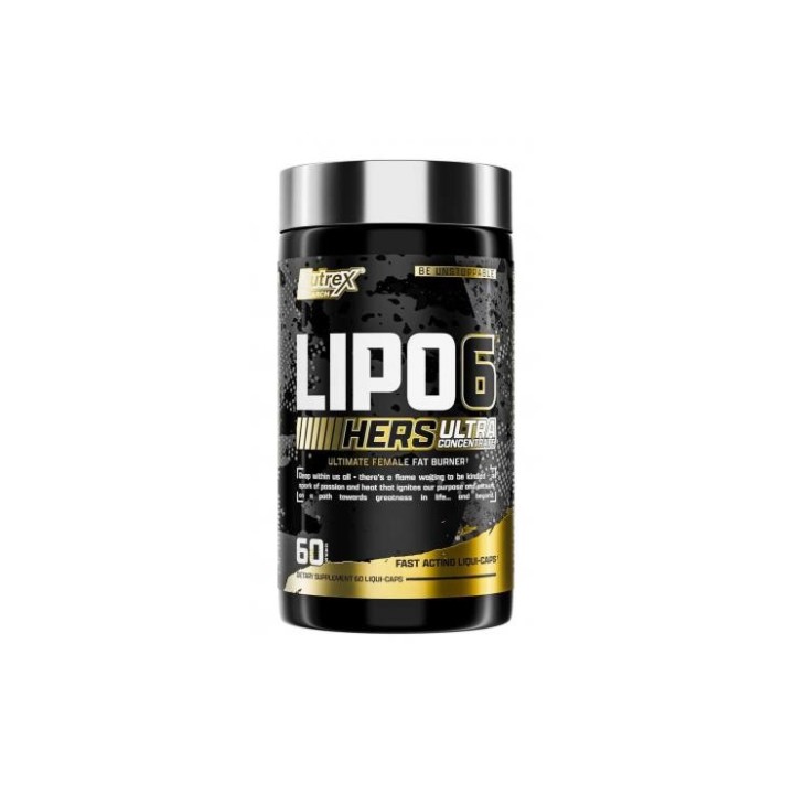 Lipo 6 Black Hers Ultra Concentrate 60 Caps Nutrex