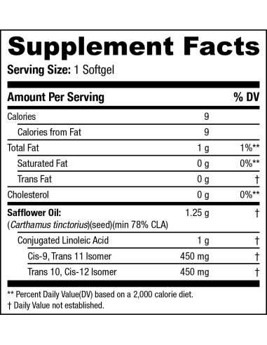 Pure CLA 1250 90 softgels