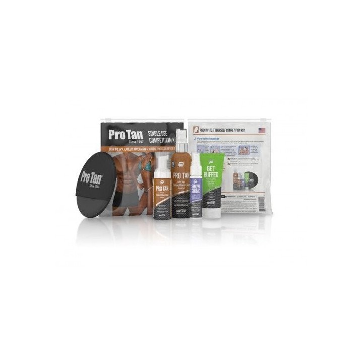 Pro Tan Single Show Competition Color Super Dark Mini Kit