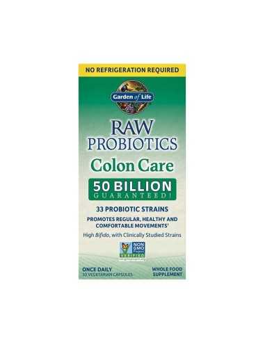 Raw Probiotics Colon Care 30 vcaps