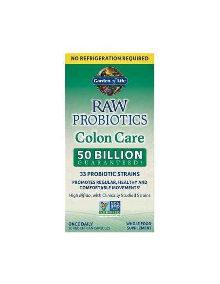 Raw Probiotics Colon Care 30 vcaps