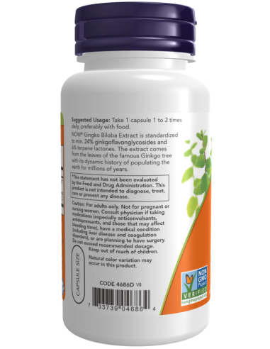 Ginkgo Biloba 60 mg 240 vcaps
