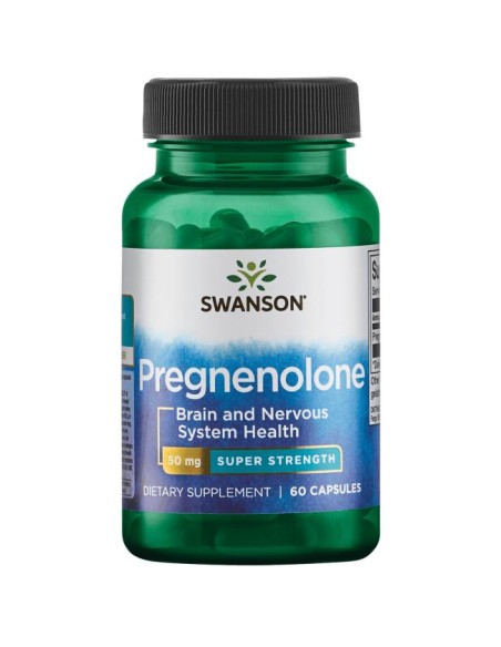 Pregnenolone 50 mg Super-Strength 60 caps