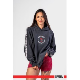 Nebbia Washed Hoodie Heritage Felpa Donna