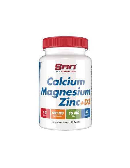 Calcium Magnesium Zinc + D3 - 90 tablets