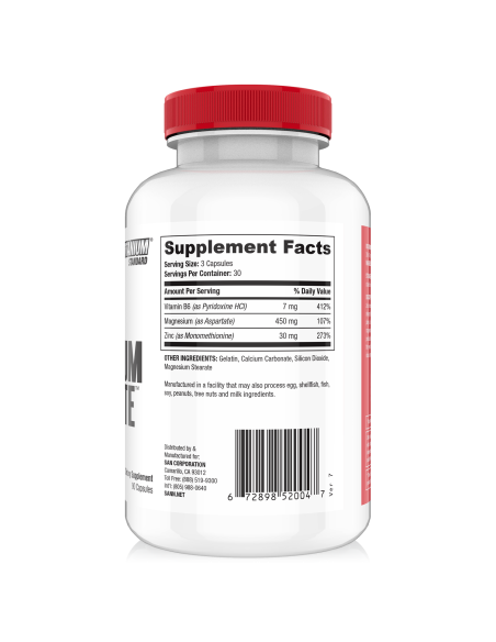 Zinc Magnesium Aspartate 90 caps