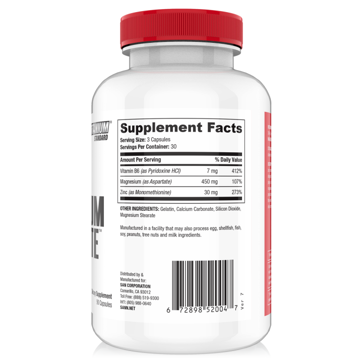 SAN Nutrition Zinc Magnesium Aspartate 90 caps