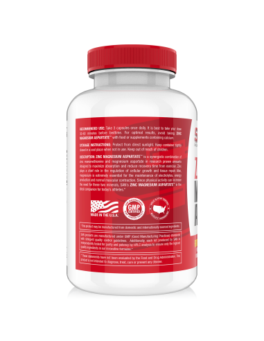 Zinc Magnesium Aspartate 90 caps