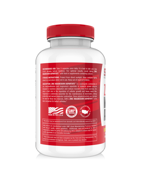 Zinc Magnesium Aspartate 90 caps
