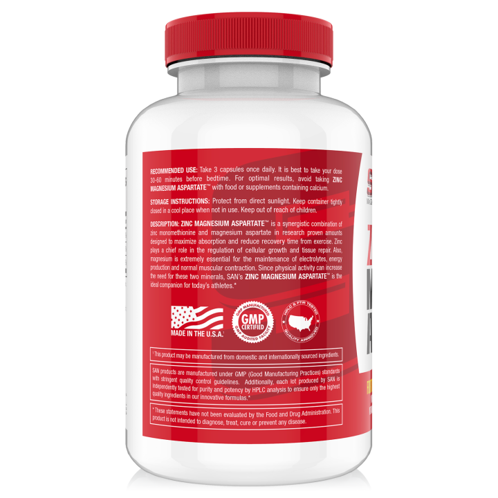 SAN Nutrition Zinc Magnesium Aspartate 90 caps