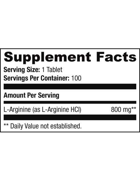 Arginine Supreme 100 tablets