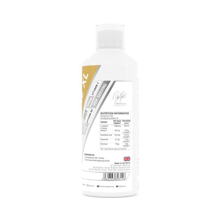DY Nutrition L-Carnitine XL liquida 1000 ml